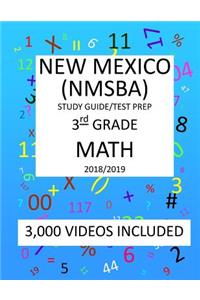 3rd Grade NEW MEXICO NMSBA, 2019 MATH, Test Prep