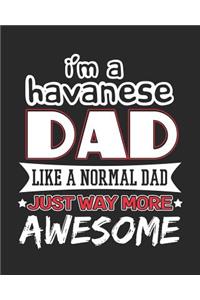 I'm a Havanese Dad Like a Normal Dad Just Way More Awesome