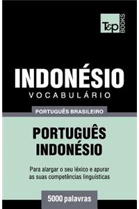 Vocabulário Português Brasileiro-Indonésio - 5000 palavras