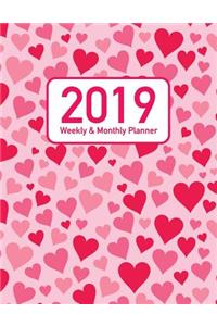 2019 Weekly & Monthly Planner