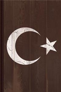 Turkey Flag Journal Notebook