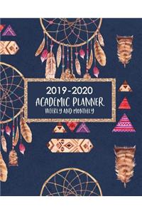 2019-2020 Academic Planner Weekly and Monthly
