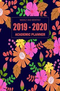 2019-2020 Academic Planner Weekly and Monthly
