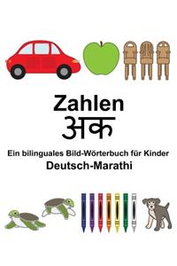 Deutsch-Marathi Zahlen Ein bilinguales Bild-Wörterbuch für Kinder