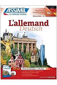 L'allemand  (Livre + CD MP3)