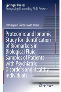Proteomic and Ionomic Study for Identification of Biomarkers in Biological Fluid Samples of Patients with Psychiatric Disorders and Healthy Individuals
