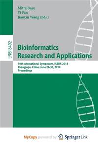 Bioinformatics Research and Applications