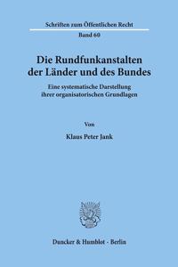 Die Rundfunkanstalten Der Lander Und Des Bundes