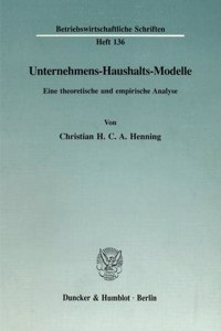 Unternehmens-Haushalts-Modelle