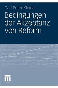 Bedingungen der Akzeptanz von Reform