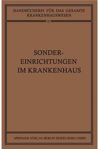 Sondereinrichtungen Im Krankenhaus