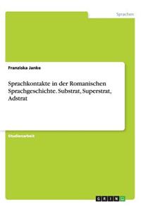 Sprachkontakte in der Romanischen Sprachgeschichte. Substrat, Superstrat, Adstrat