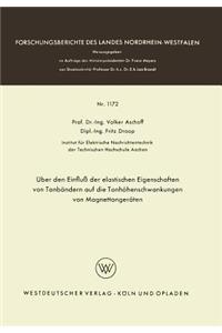 Über den Einfluß der elastischen Eigenschaften von Tonbändern auf die Tonhöhenschwankungen von Magnettongeräten