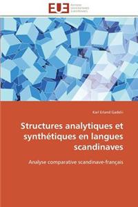 Structures analytiques et synthétiques en langues scandinaves