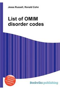 List of Omim Disorder Codes