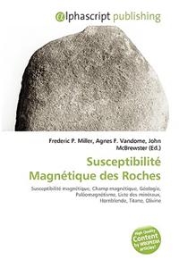 Susceptibilit Magntique Des Roches