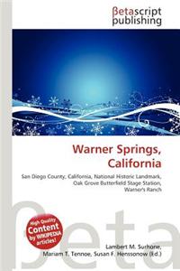 Warner Springs, California