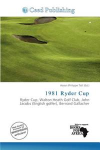 1981 Ryder Cup