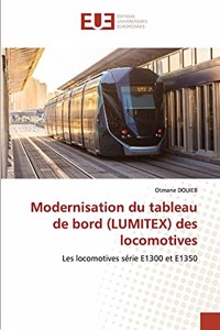 Modernisation du tableau de bord (LUMITEX) des locomotives