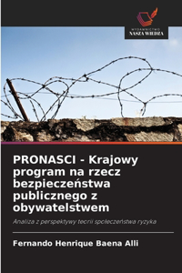 PRONASCI - Krajowy program na rzecz bezpieczeństwa publicznego z obywatelstwem