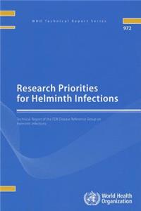 Research Priorities for Helminth Infections