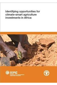 Identifying Opportunities for Climate-Smart Agriculture Investments in Africa