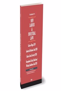 Taxmann's New Labour & Industrial Laws â€“ Complete coverage of the new Codes (incl. Code on Wages, IR Code, Social Security, etc.) along with comparative charts and tables for the new & old provisions