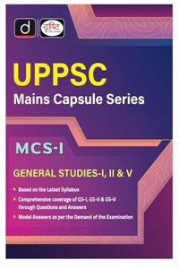 DRISHTI UPPSC MCS-1 GS-1, GS-2 & GS-5 | Uttar Pradesh Mains Exam Books [Perfect Paperback] Team Drishti [Perfect Paperback] Team Drishti