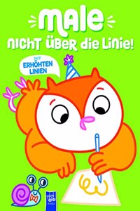 Male nicht uber die Linie (grun)