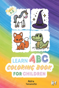 Learn ABC Coloring Book For Children