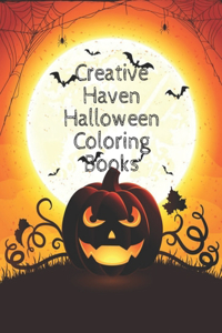 Creative Haven Halloween Coloring Books