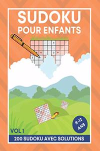 Sudoku Pour Enfants - 8-12 Ans - VOL 1