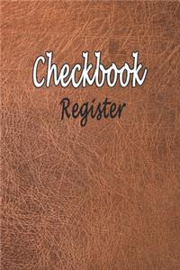 Checkbook Register