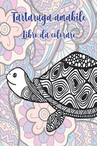 Tartaruga amabile - Libro da colorare