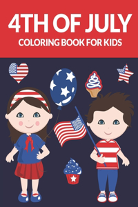 4th Of July Coloring Book For Kids