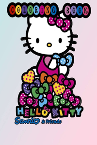 SANRIO Hello Kitty & Friends coloring book