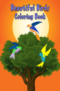 Beautiful Birds Coloring Book