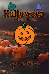 Halloween activity books for kids 3-5