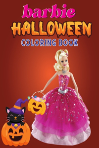 Barbie Halloween Coloring Book
