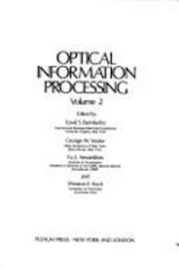 Optical Information Processing