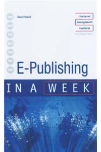 E-publishing in a Week