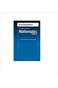 Holt McDougal Mathematics: Problem Solving Workbook Course 2