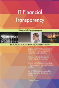 IT Financial Transparency Standard Requirements