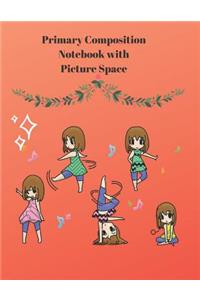 Primary Composition Notebook with Picture Space