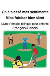 Français-Danois On a blessé mes sentiments/Mine følelser blev såret Livre d'images bilingue pour enfants