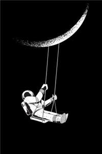 Astronaut Swinging On The Moon