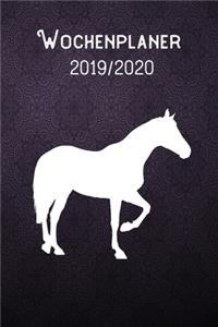 Wochenplaner 2019 - 2020 - Pferd