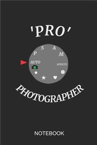 Pro' Photographer Notebook