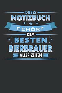 Dieses Notizbuch Gehört Dem Besten Bierbrauer Aller Zeiten