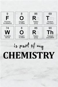 Fort Worth Is Part of My Chemistry